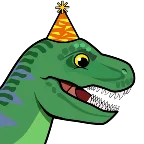 T-Rex Party logo